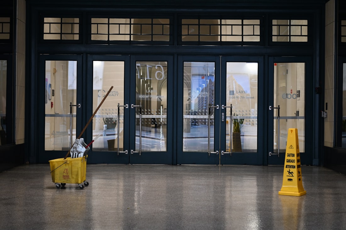 Mantenimiento de un portal en Madrid